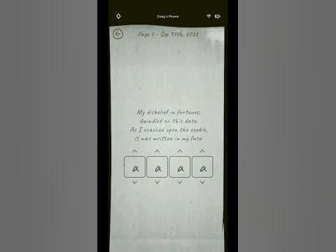 [Episode 2] How to Unlocked 7th Page of Zoey's Diary - An Elmwood Trail