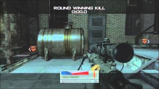 MW2 Wallbang on Underpass (shot to go for)