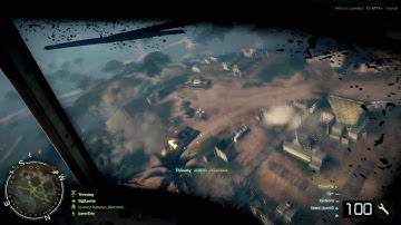 Bad Company 2 Vietnam: Chopper Circle Strafing