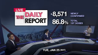 [FULL] THE DAILY REPORT : South Korea records highest COVID-19 daily tally on Tuesday at 8,571