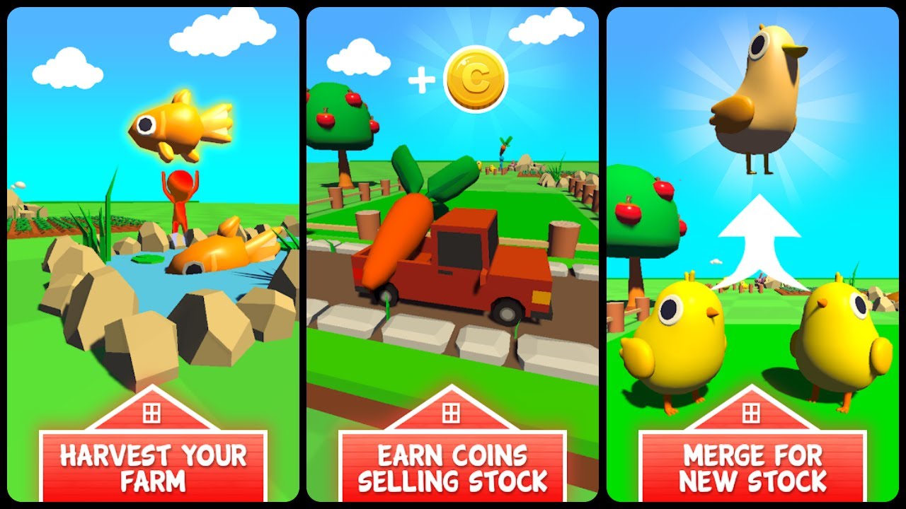 Merge Farm Shop (Early Access) Mobile Gameplay