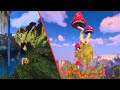 Minecraft FLOATING MUSHROOM Island | 4k TIMELAPSE