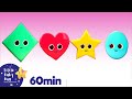 Color Shapes Song +More Nursery Rhymes and Kids Songs | Little Baby Bum