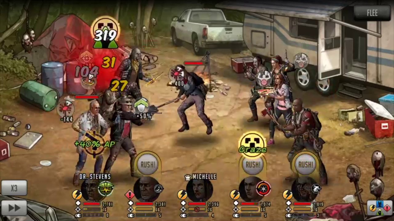 Doc Stevens & Yellow Beta - The Walking Dead: Road To Survival TWD