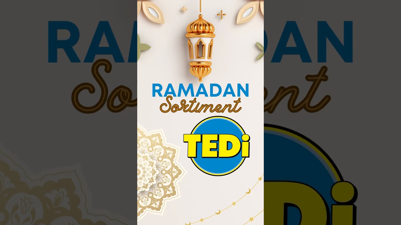 TEDI Ramadan Sortiment #tedi #tedihaul #ramadan #ramadansortiment # ramadandeko #deko #einkaufen