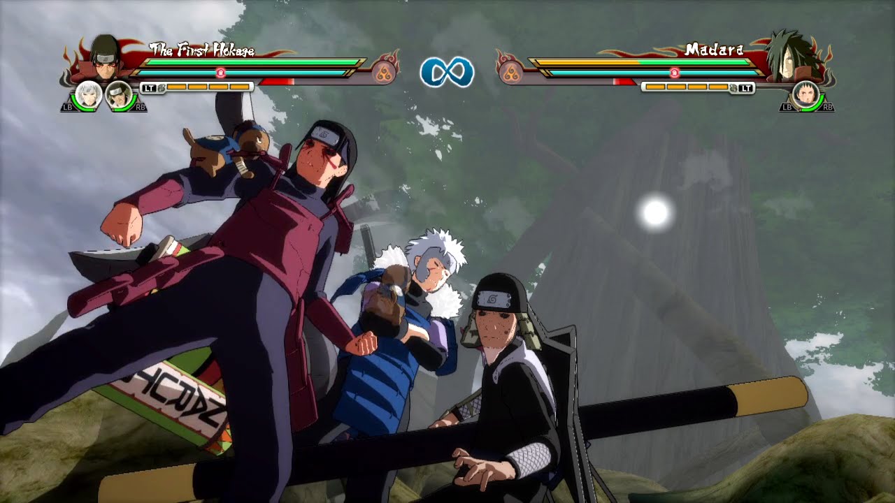 Naruto Storm Revolution Custom Accessories Hashirama X Tobirama