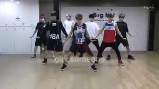 BTS dancing Wannabe by Spice Girls