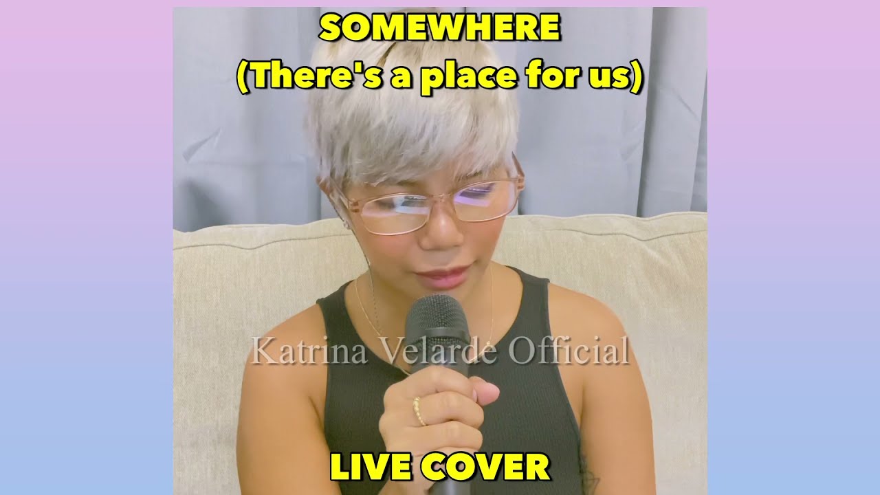 Somewhere (There's a place for us) Glee version Live Cover