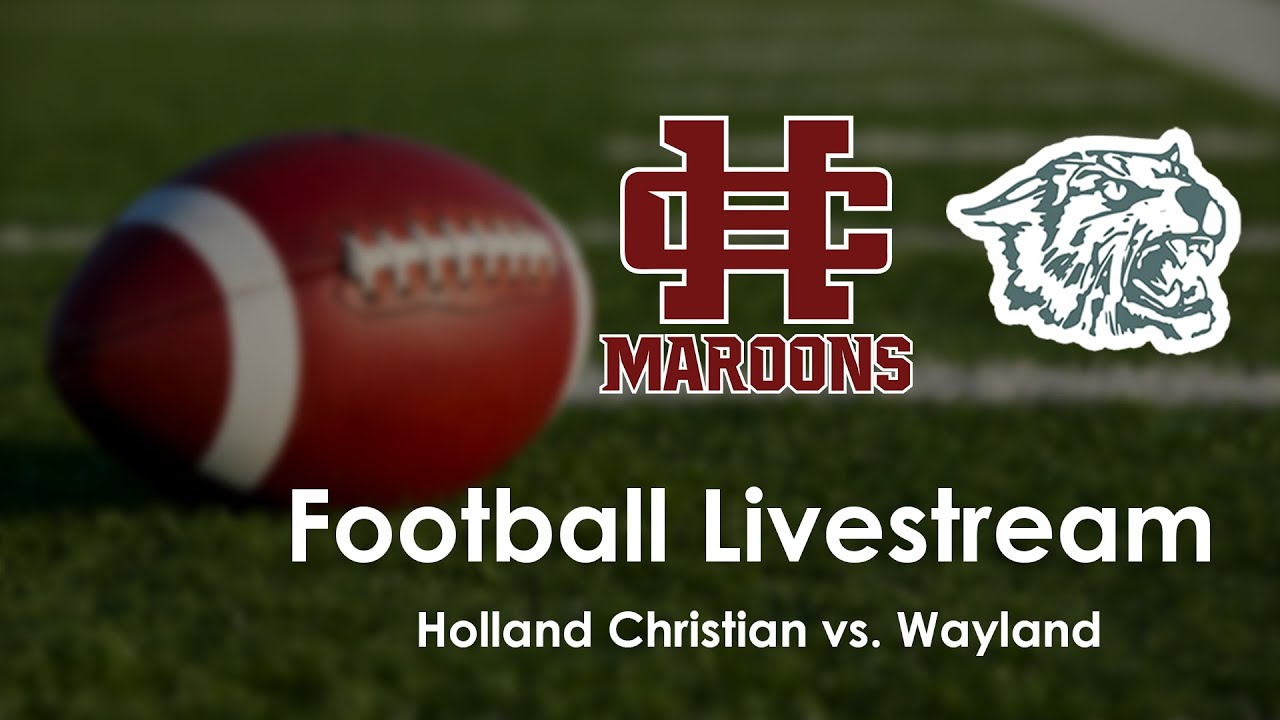 HC Varsity Football vs Wayland - YouTube