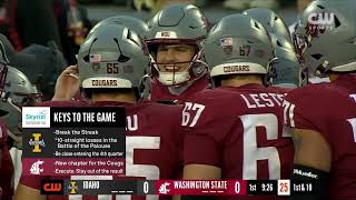 Idaho Vandals vs Washington State Cougars 08/30/2025 FULL GAME