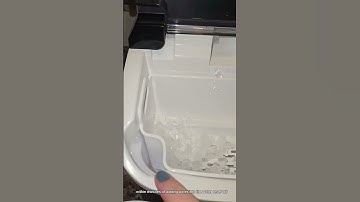 Chewable Nugget Ice at Home! #nuggetice #nuggeticemaker #softice #icemaker