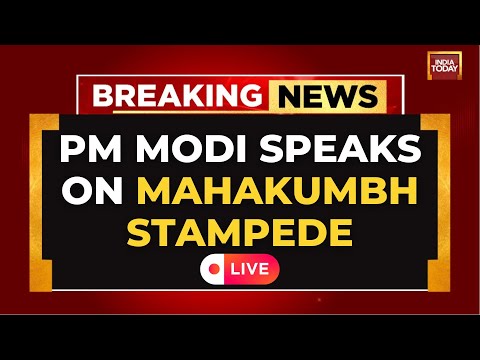 PM Modi LIVE Speech | PM Modi on Mahakumbh Stampede Tragedy | Delhi Polls LIVE Updates