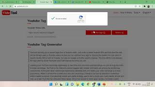 Ytubetool - Youtube Tag Generator online screenshot 4