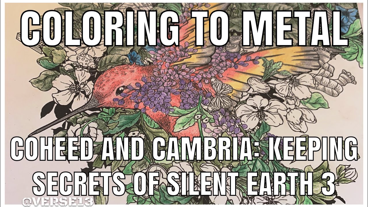 Coheed Coloring Pages COLORING TO METAL: COHEED AND CAMBRIA: IN KEEPING SECRETS OF SILENT ...