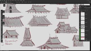 Environment concept art ARCHITECTURE DESIGN [7]