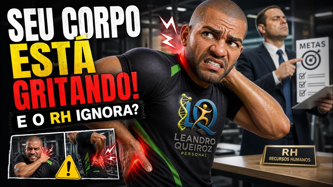 Por que seu RH quer que você ignore que seu corpo está gritando!