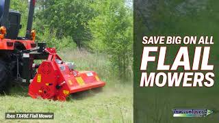Save BIG on Ibex Flail Mowers! | Spring Flail Mower Sale