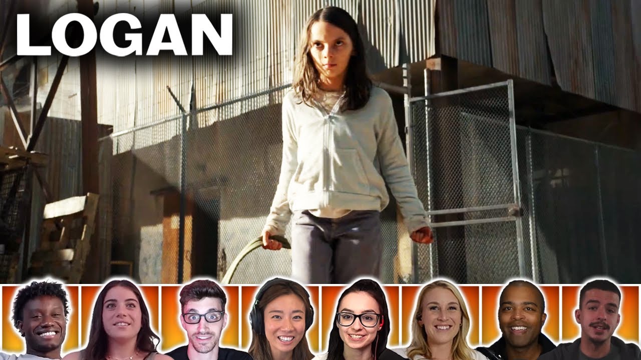 Reactors Reacting to LAURA REVEALS HER POWERS | Logan (2017)