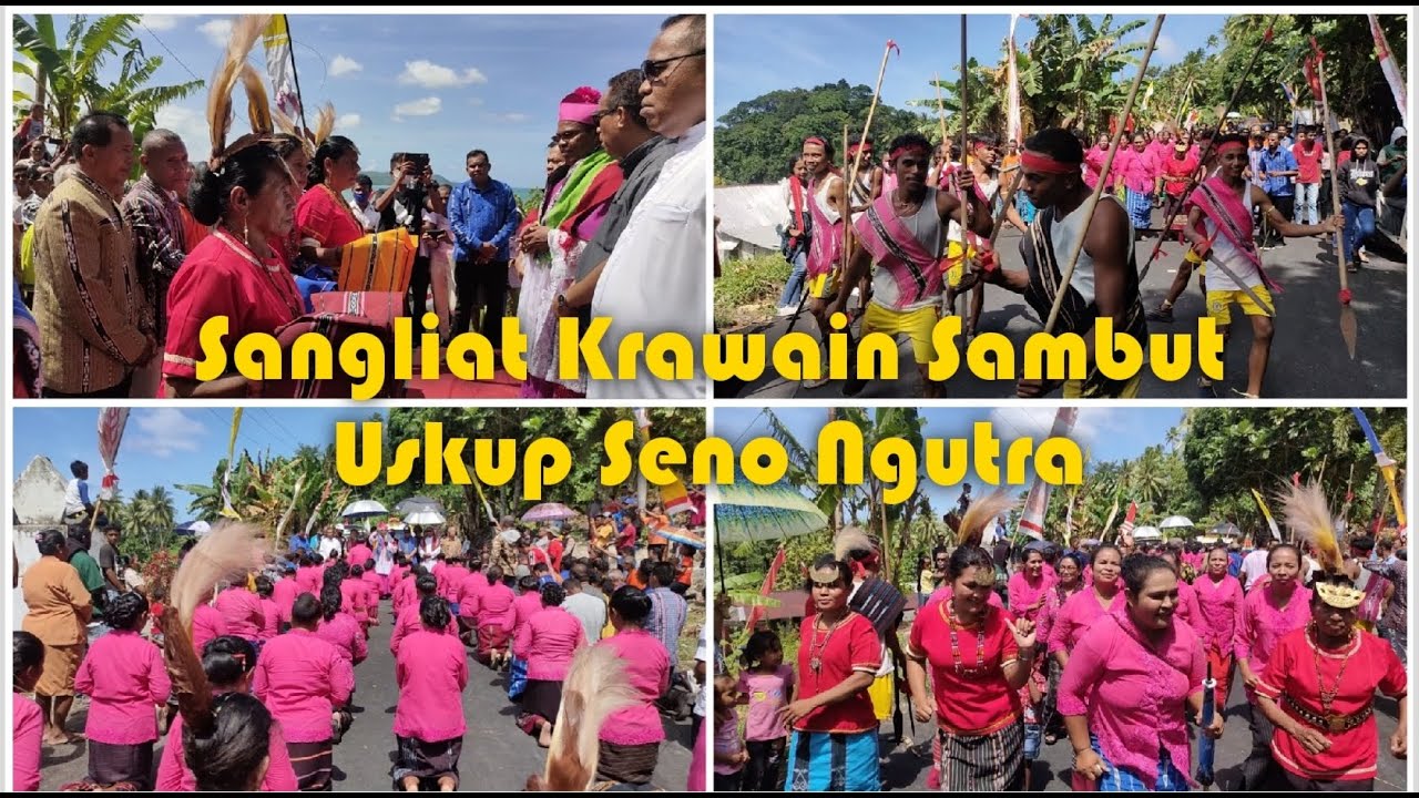 PART 6 // Sangliat Krawain GEMPAR sambut Uskup Seno Ngutra