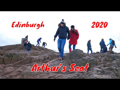 Edinburgh 2020 - Hiking to Arthur’s Seat - 2020.02.14 - 4k