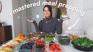 THE ULTIMATE HEALTHY MEAL PREP | a week's worth of easy & yummy recipes + grocery list screenshot 4