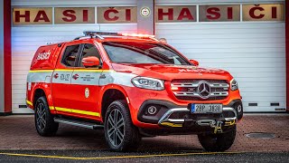 POŽÁRY.cz: Rychlý zásahový automobil hasičů z brněnské části Soběšice je na podvozku Mercedes-Benz