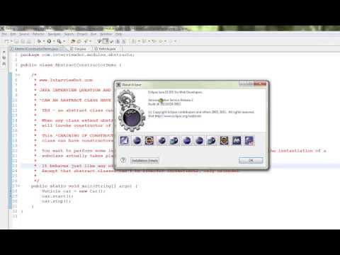 HOW TO CHECK ECLIPSE IDE VERSION