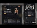How to Make a Gym Website using html css and javascript