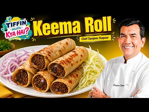 Lunch Box Ke Liye Perfect Spicy Keema Roll Recipe By Chef Sanjeev Kapoor! @foodfoodindia