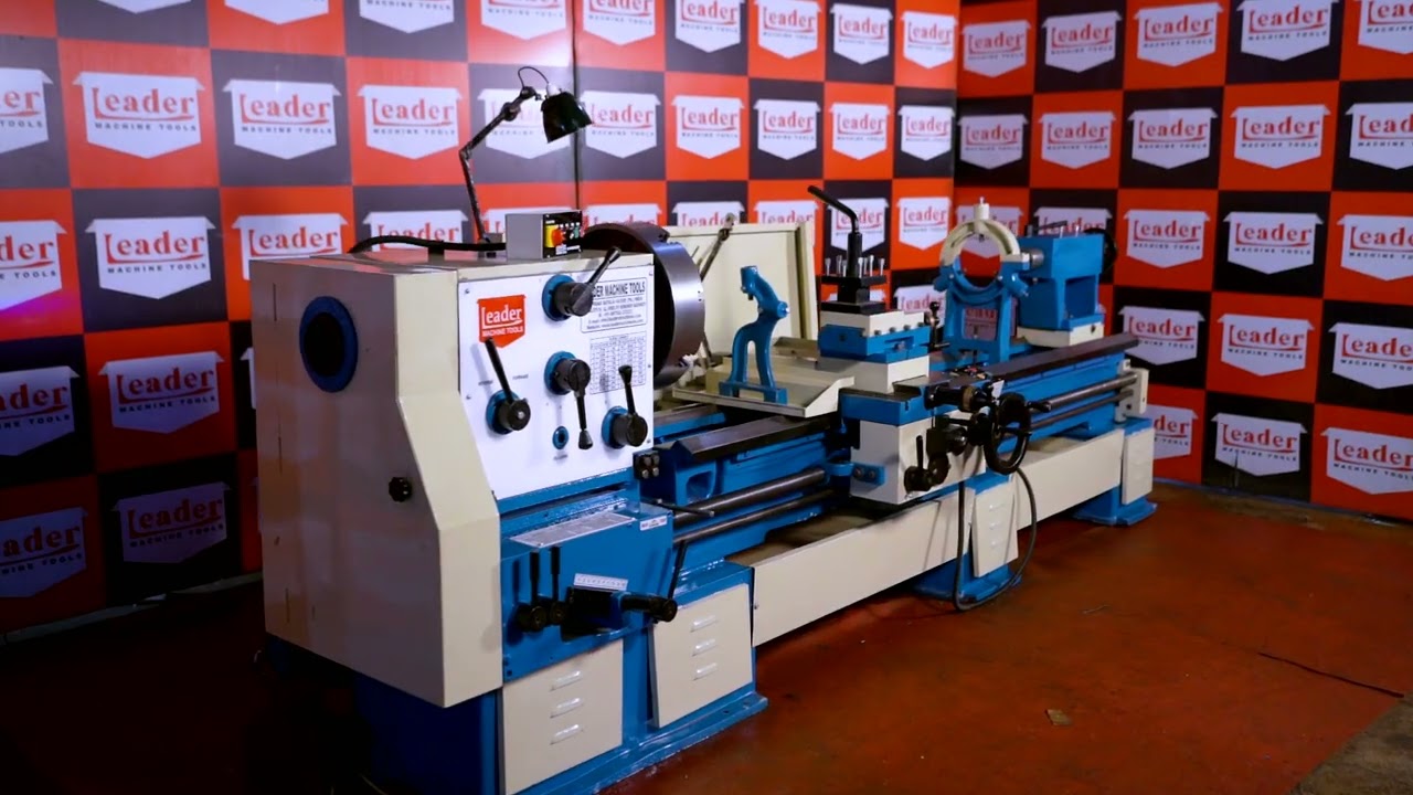 All Geared Lathe Machine – Full Workshop Demo by Leader Machine Tools