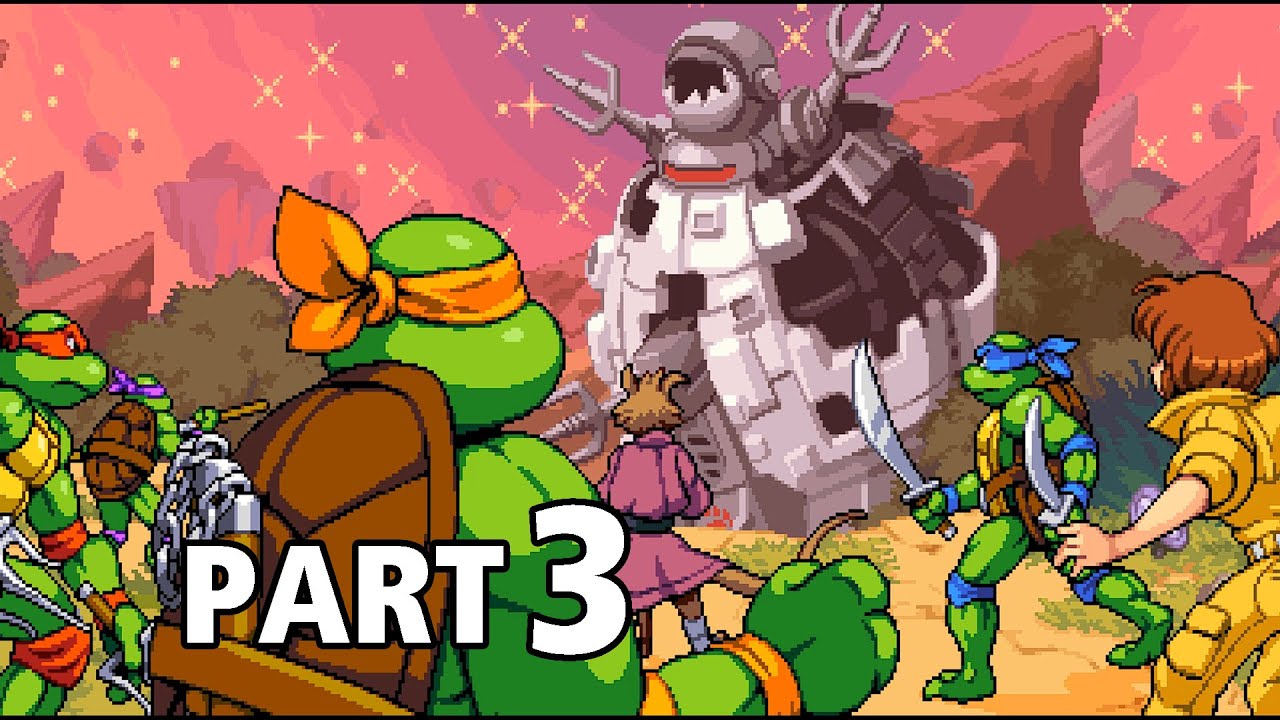 TMNT SHREDDER’S REVENGE Walkthrough Gameplay PART 3 YouTube