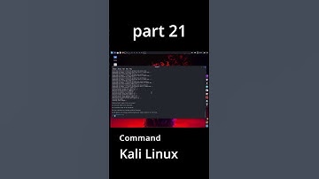 أوامر أساسية يخفيها المحترفون في كالي لينكس.