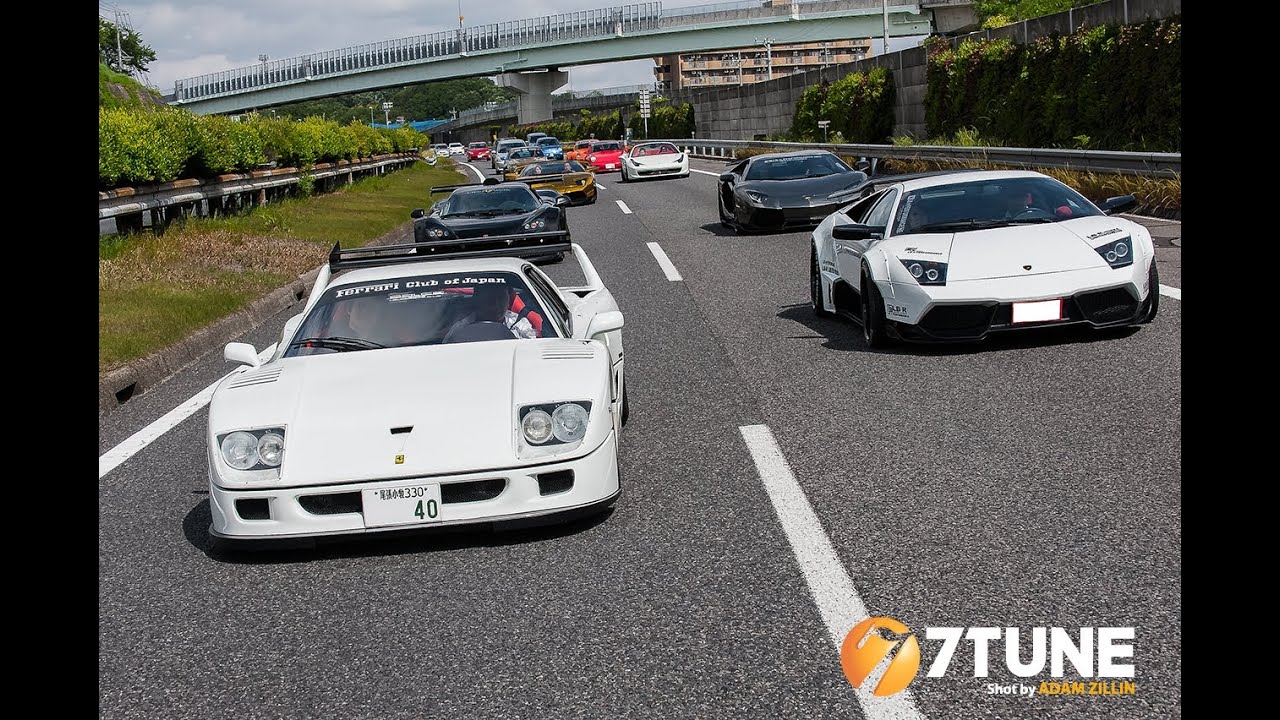 EPIC LIBERTY WALK SUPERCAR CRUISE