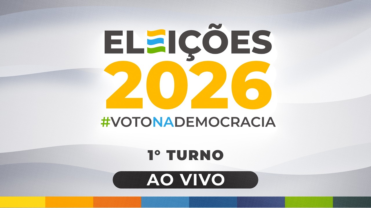 AO VIVO: Tudo sobre o 1º turno das Eleições 2026 - Parte 1
