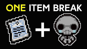 You can Break Forgotten with ONE Item! (Death Certificate + Forgotten)