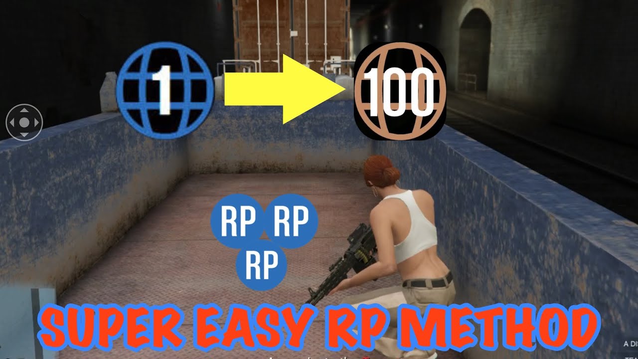 *GTA V ONLINE*СУПЕР ПРОСТОЙ RP-МЕТОД (ОШИБКА)