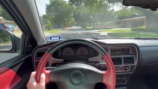 1999 Isuzu VehiCross Driver POV