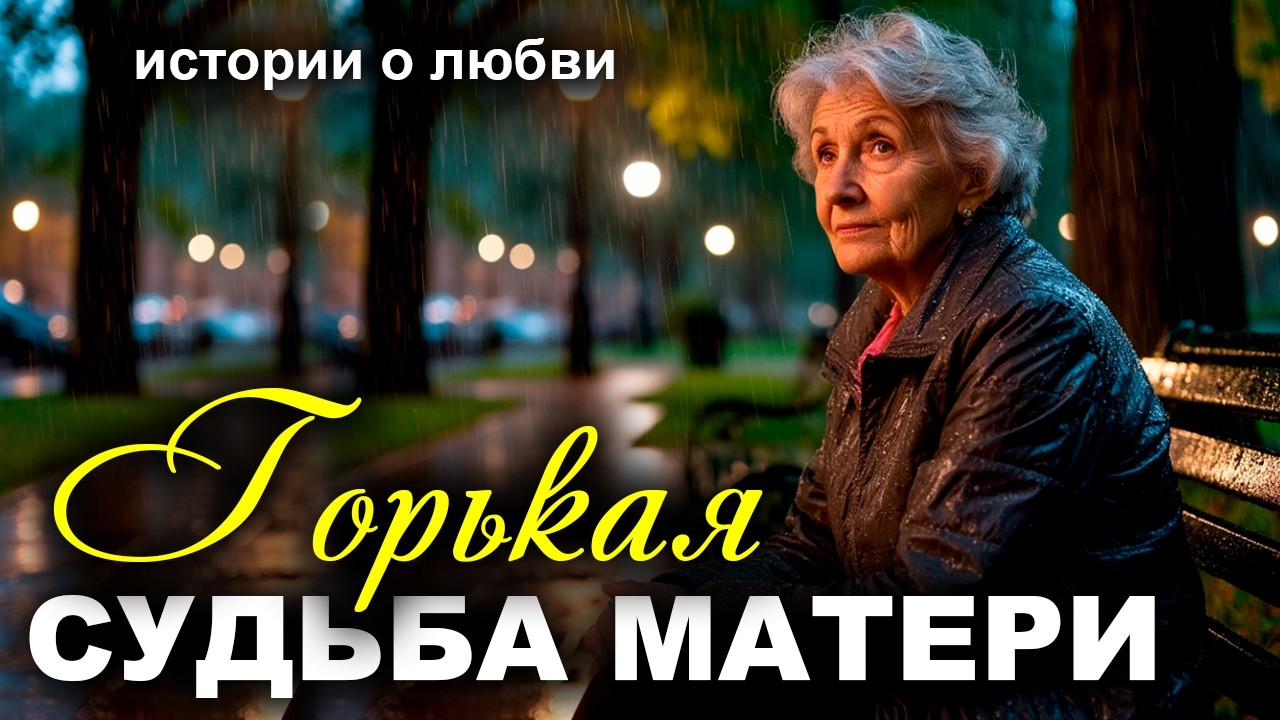 Горькая судьба матери. Рассказ, который трогает до слез. Истории любви