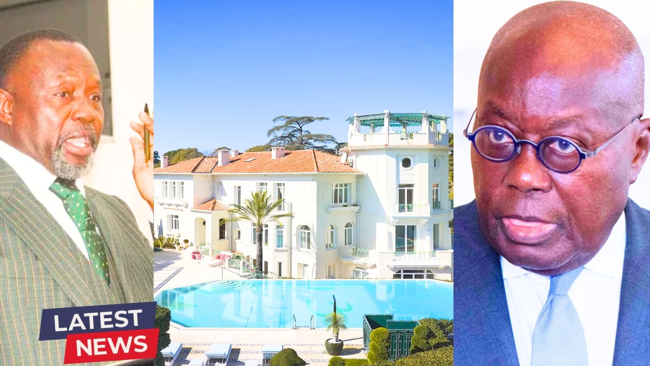 Akuffo Addo’s Mansion In France Bought with Lóòtéd State Money Trace And Discovered As Details Léàkś