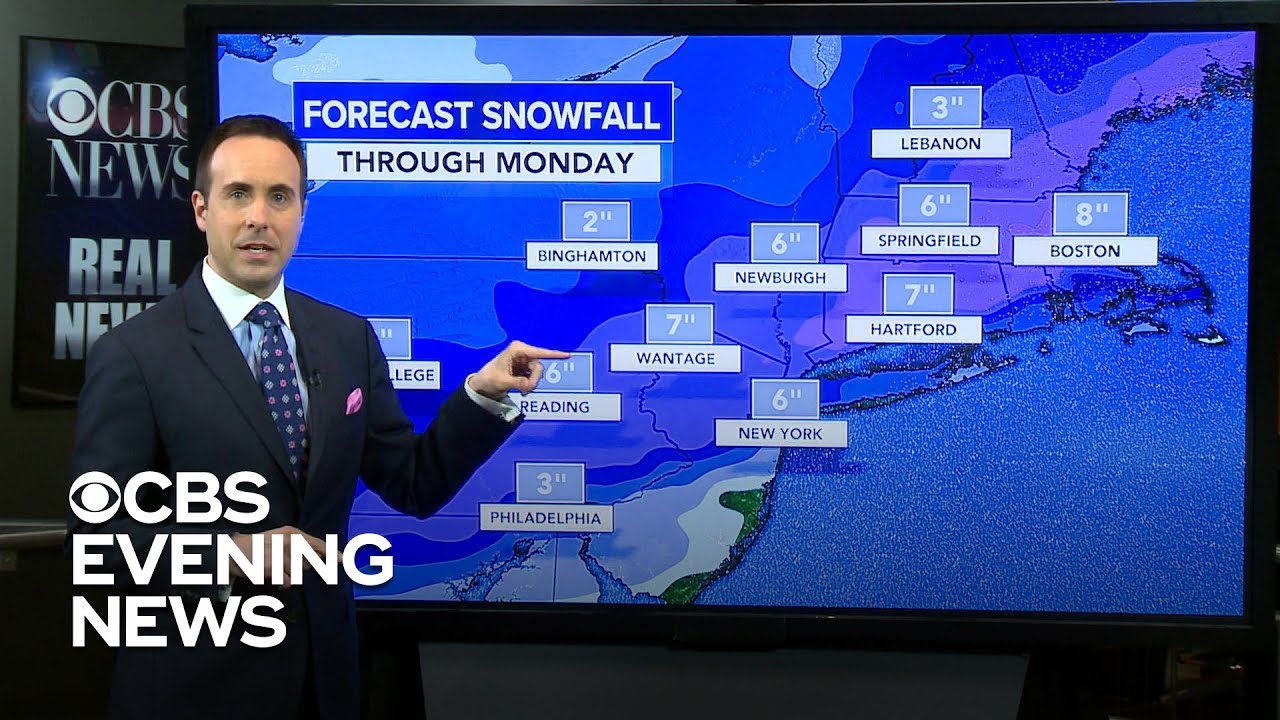 More snow on the way for Northeast - YouTube