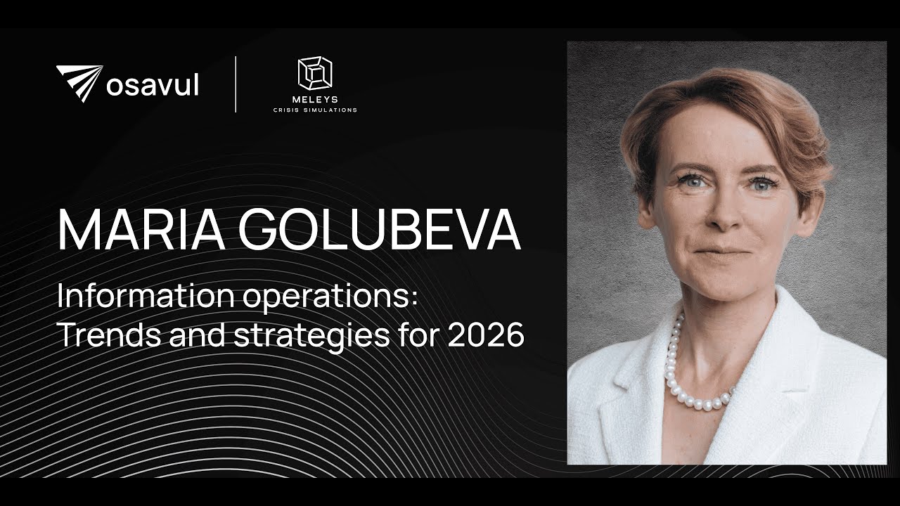 Information operations: conclusions from 2025 and trends for 2026.