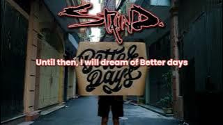 Staind - Better Days (Lyrics Video)