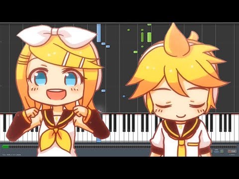 Electric Angel [えれくとりっく・えんじぇぅ] - Kagamine Rin & Len (Piano Synthesia)