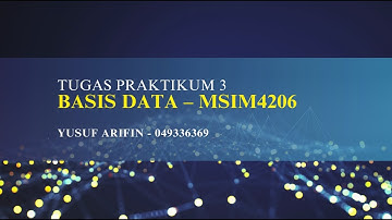 Tugas 3 Basis Data