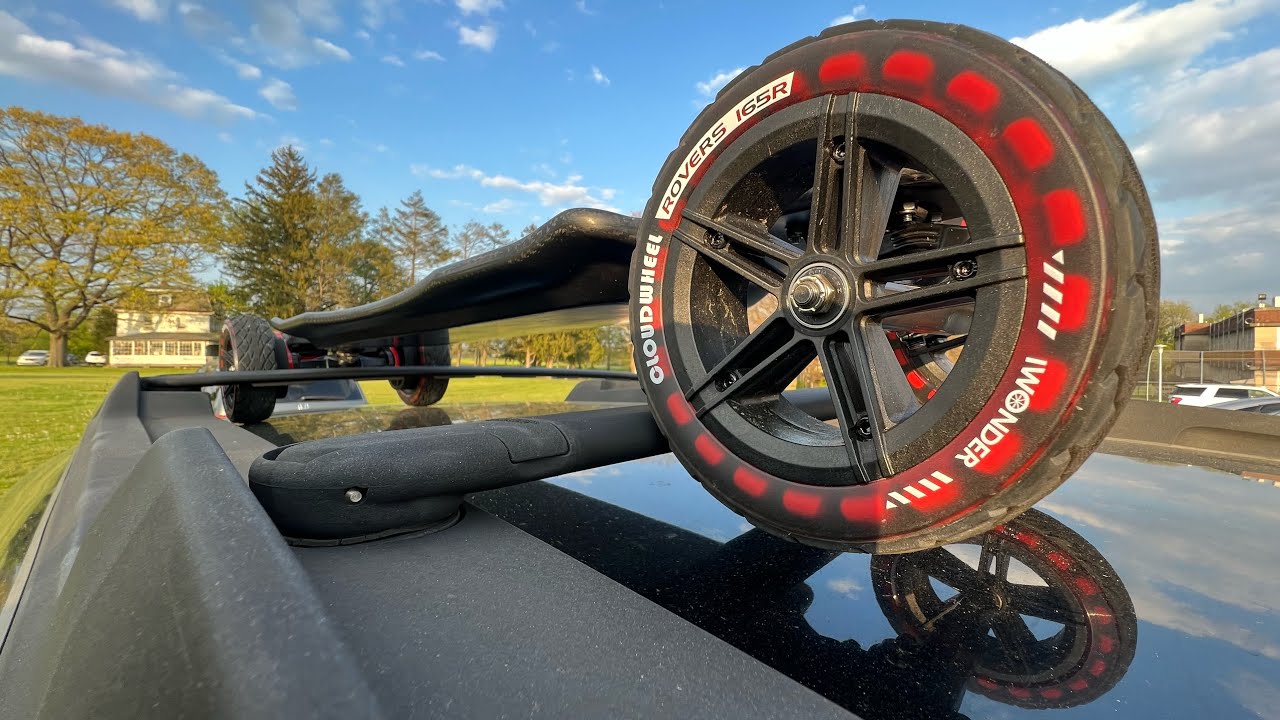 Sex Panther Pro range test 165mm Rover cloudwheels. 18 miles round trip ...