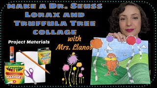 How to Make a Lorax & Tree collage