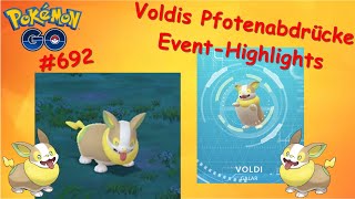 Event-Highlights Voldis Pfotenabdrücke mit Voldi Debüt | Pokemon GO #691