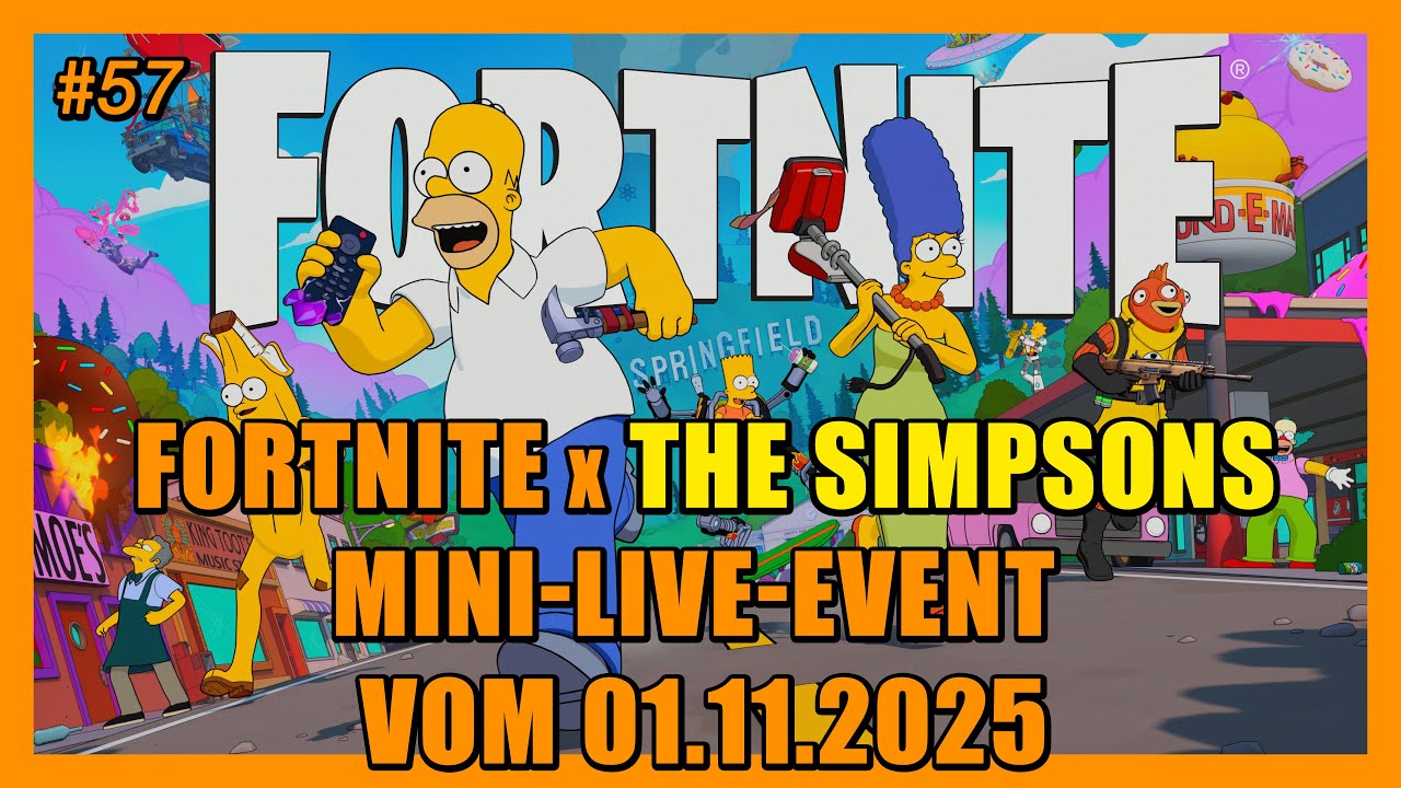 Fortnite x The Simpsons - Mini-Live-Event vom 01.11.2025: 