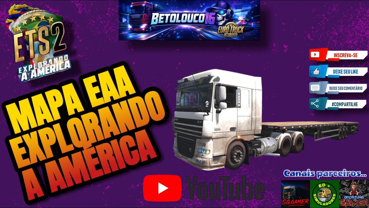 MAPA EAA EXPLORANDO A AMÉRICA / SABADÃO TOP / SÓ VEM