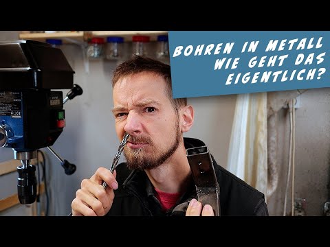 Video: Warum beim Bohren von Metall Öl verwenden?